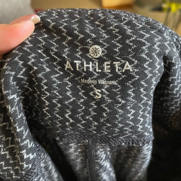 Athleta Herringbone Leggings size small - Picture 6 of 7